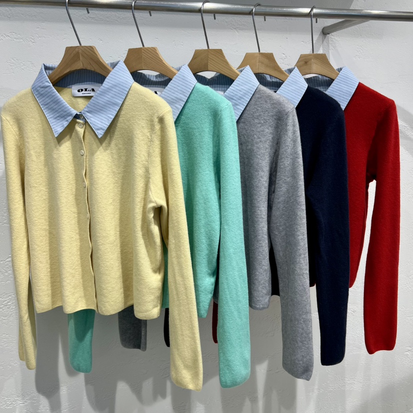 OLA東大門代購女裝新品人氣真品推薦26春夏熱賣時尚針織衫mellor/OLA針織衫