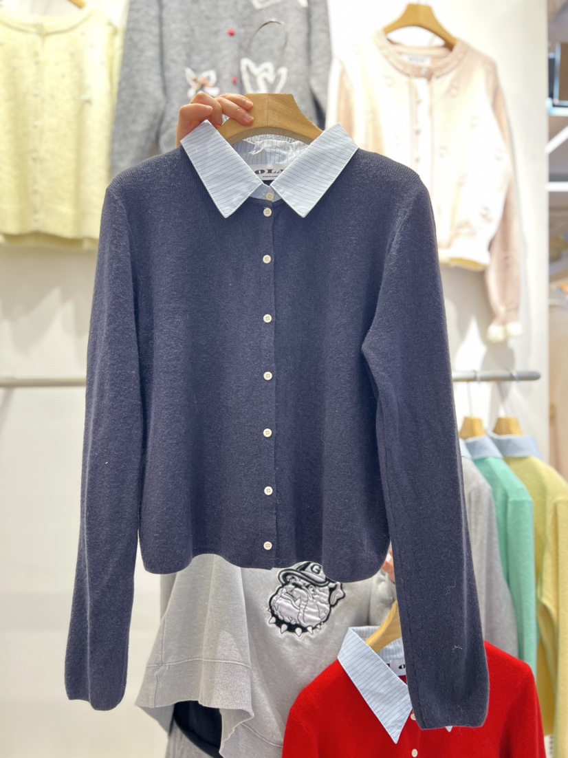 OLA東大門代購女裝新品人氣真品推薦26春夏熱賣時尚針織衫mellor/OLA針織衫圖色4