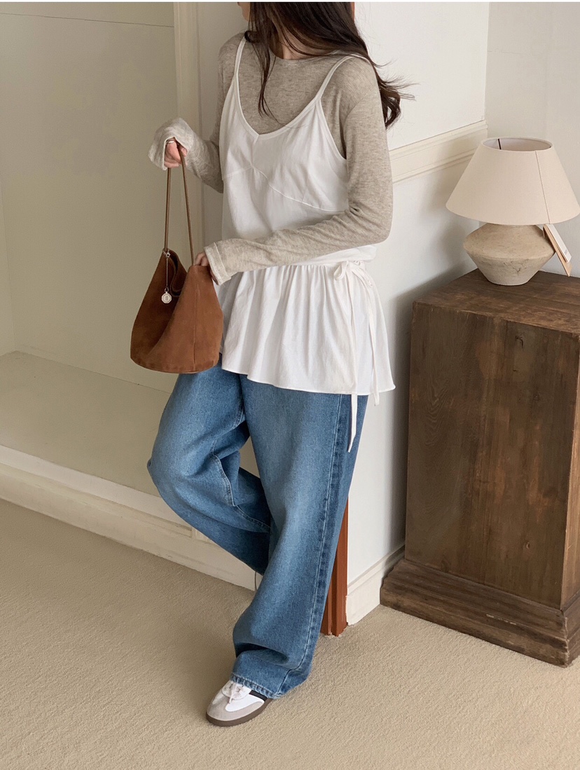 FORMSTUDIO韓國代購女裝新款熱賣26春夏職業休閑吊帶背心FORMSTUDIO吊帶/背心