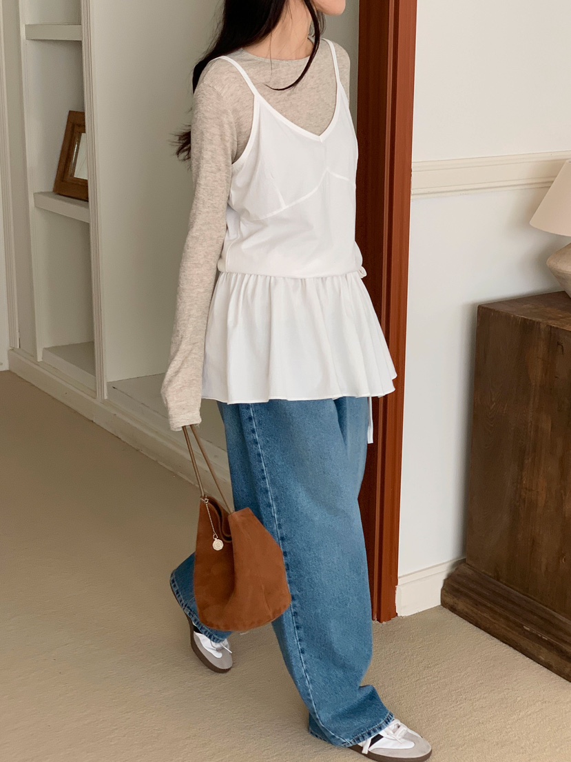 FORMSTUDIO韓國代購女裝新款熱賣26春夏職業休閑吊帶背心FORMSTUDIO吊帶/背心