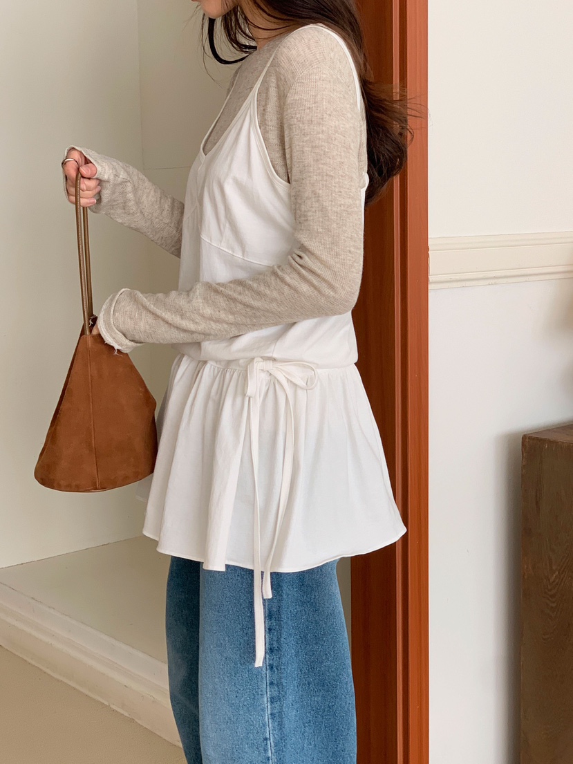 FORMSTUDIO韓國代購女裝新款熱賣26春夏職業休閑吊帶背心FORMSTUDIO吊帶/背心