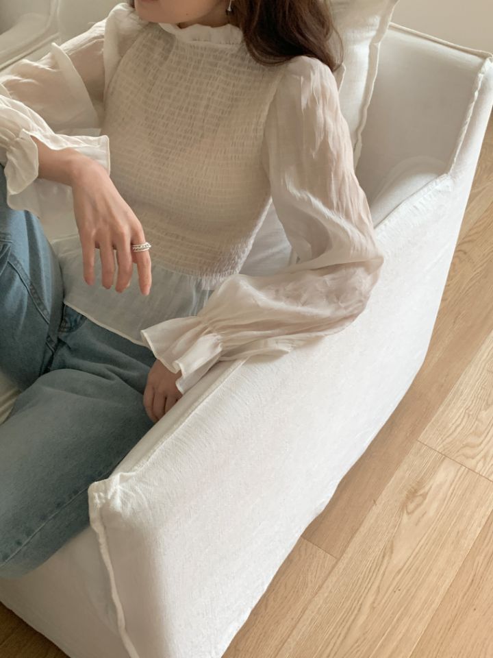 CRONG東大門代購女裝新品熱賣26春夏推薦休閑真品襯衫蕾絲衫CRONG襯衫/蕾絲衫