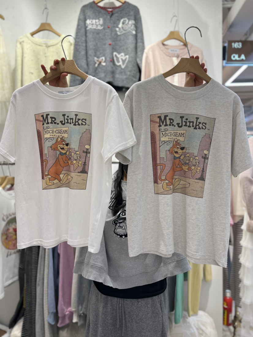 OLA東大門直郵女士新款休閑26春夏推薦熱賣真品時尚職業T恤mellor/OLAT恤