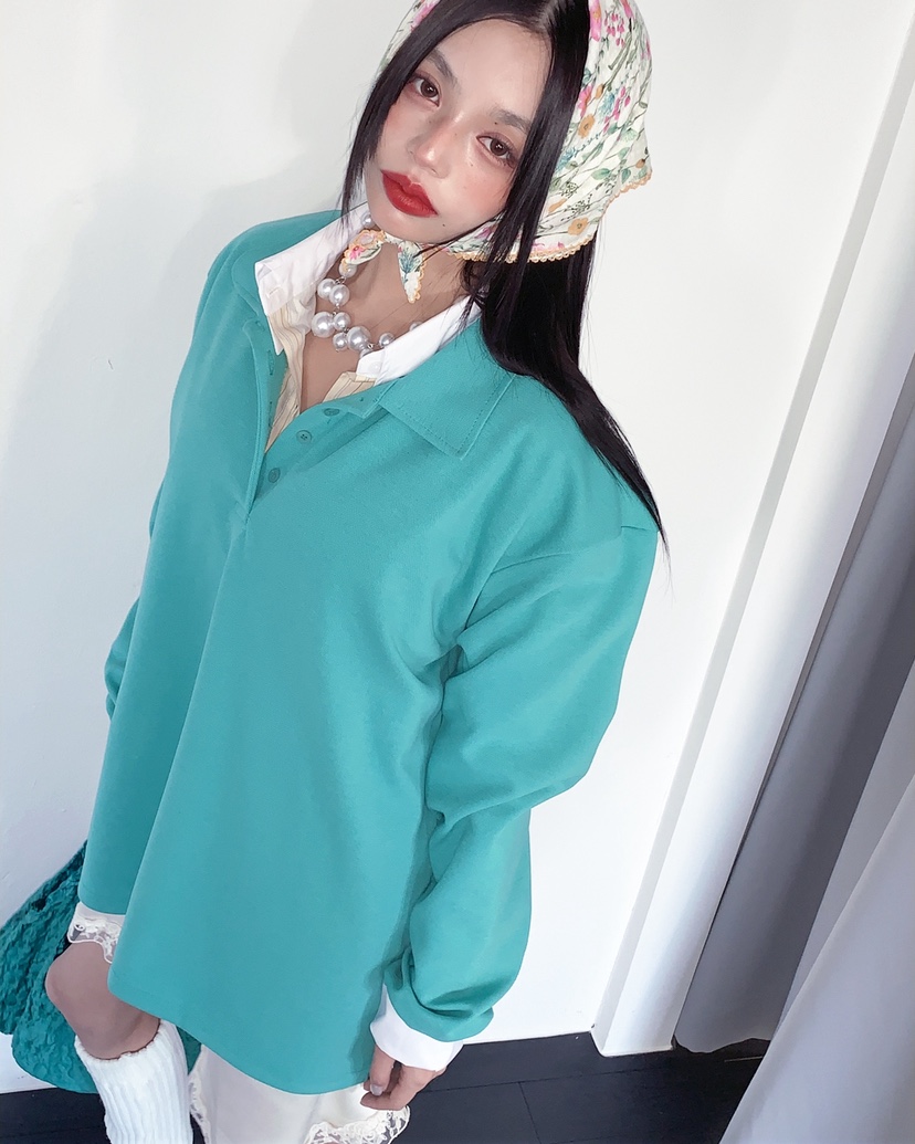 LIVE AID-P東大門實拍女士新品休閑職業時尚推薦長袖T恤LIVE AID-P長袖T恤