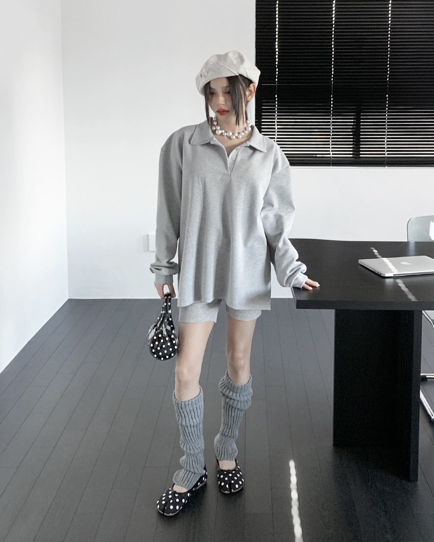 LIVE AID-P東大門實拍女士新品休閑職業時尚推薦長袖T恤LIVE AID-P長袖T恤