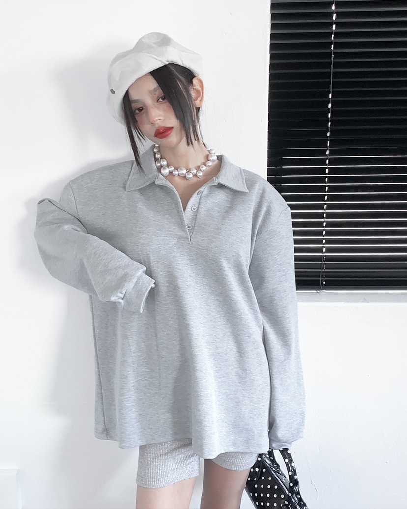 LIVE AID-P東大門實拍女士新品休閑職業時尚推薦長袖T恤LIVE AID-P長袖T恤