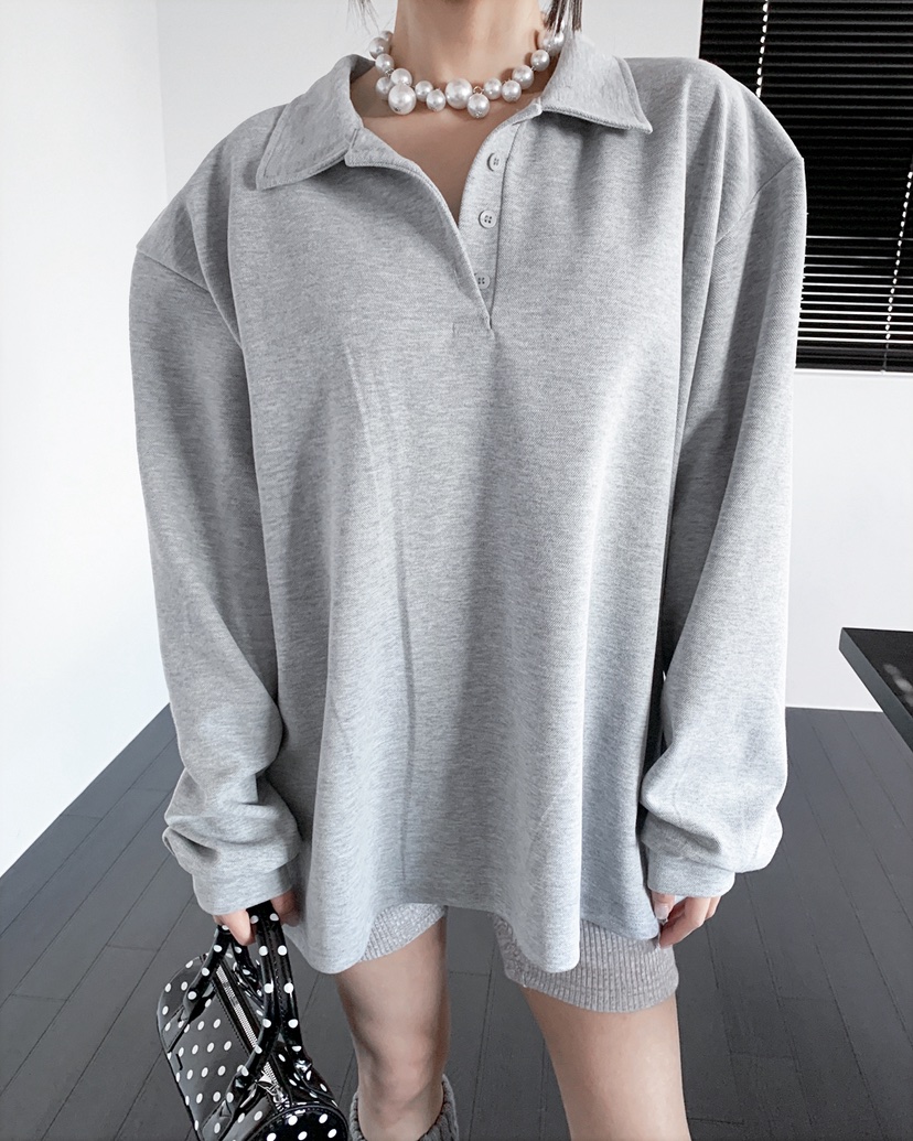 LIVE AID-P東大門實拍女士新品休閑職業時尚推薦長袖T恤LIVE AID-P長袖T恤