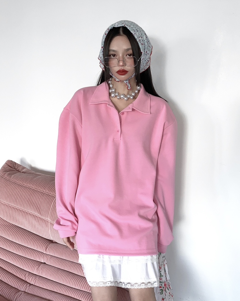 LIVE AID-P東大門實拍女士新品休閑職業時尚推薦長袖T恤LIVE AID-P長袖T恤