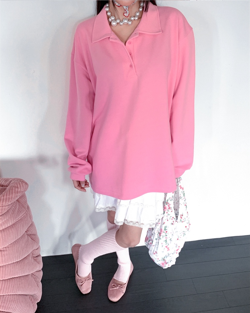 LIVE AID-P東大門實拍女士新品休閑職業時尚推薦長袖T恤LIVE AID-P長袖T恤