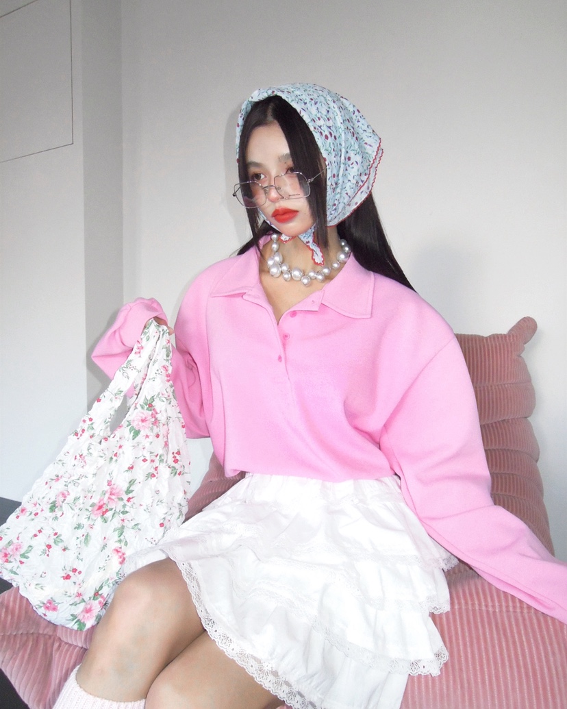 LIVE AID-P東大門實拍女士新品休閑職業時尚推薦長袖T恤LIVE AID-P長袖T恤