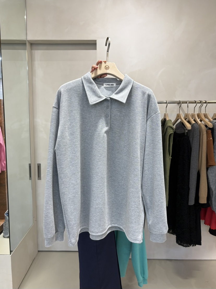 LIVE AID-P東大門實拍女士新品休閑職業時尚推薦長袖T恤LIVE AID-P長袖T恤圖色3