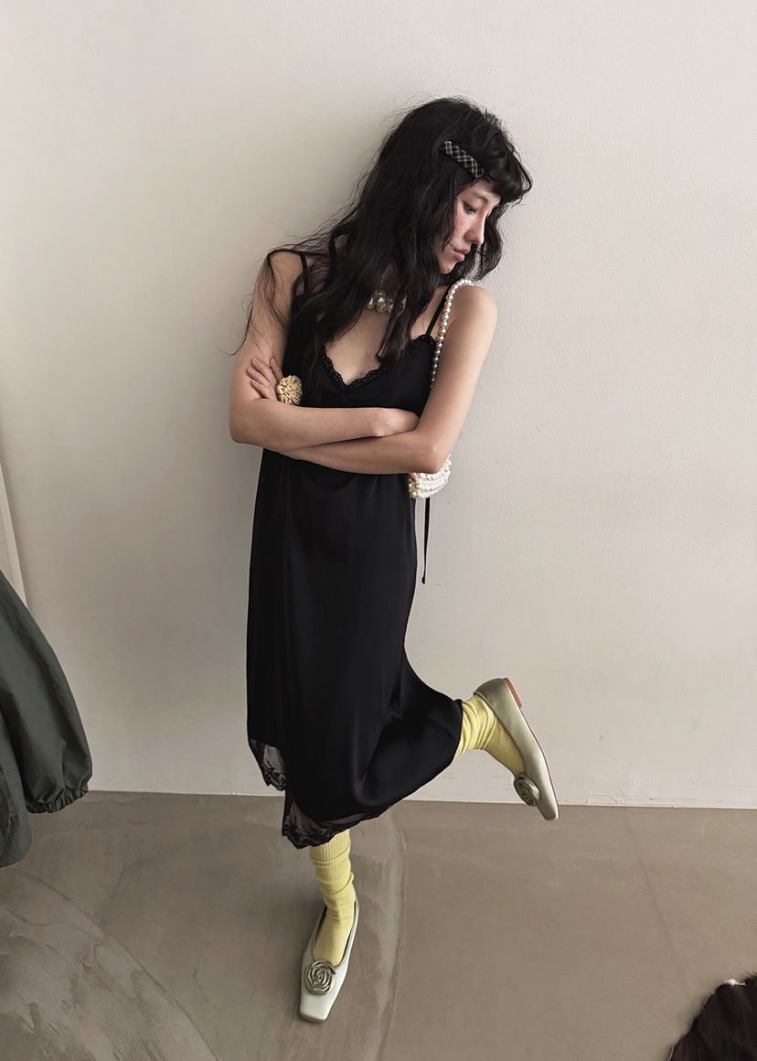 AMOOD韓國直郵女士新款推薦休閑人氣職業時尚26春夏連衣裙AMOOD連衣裙