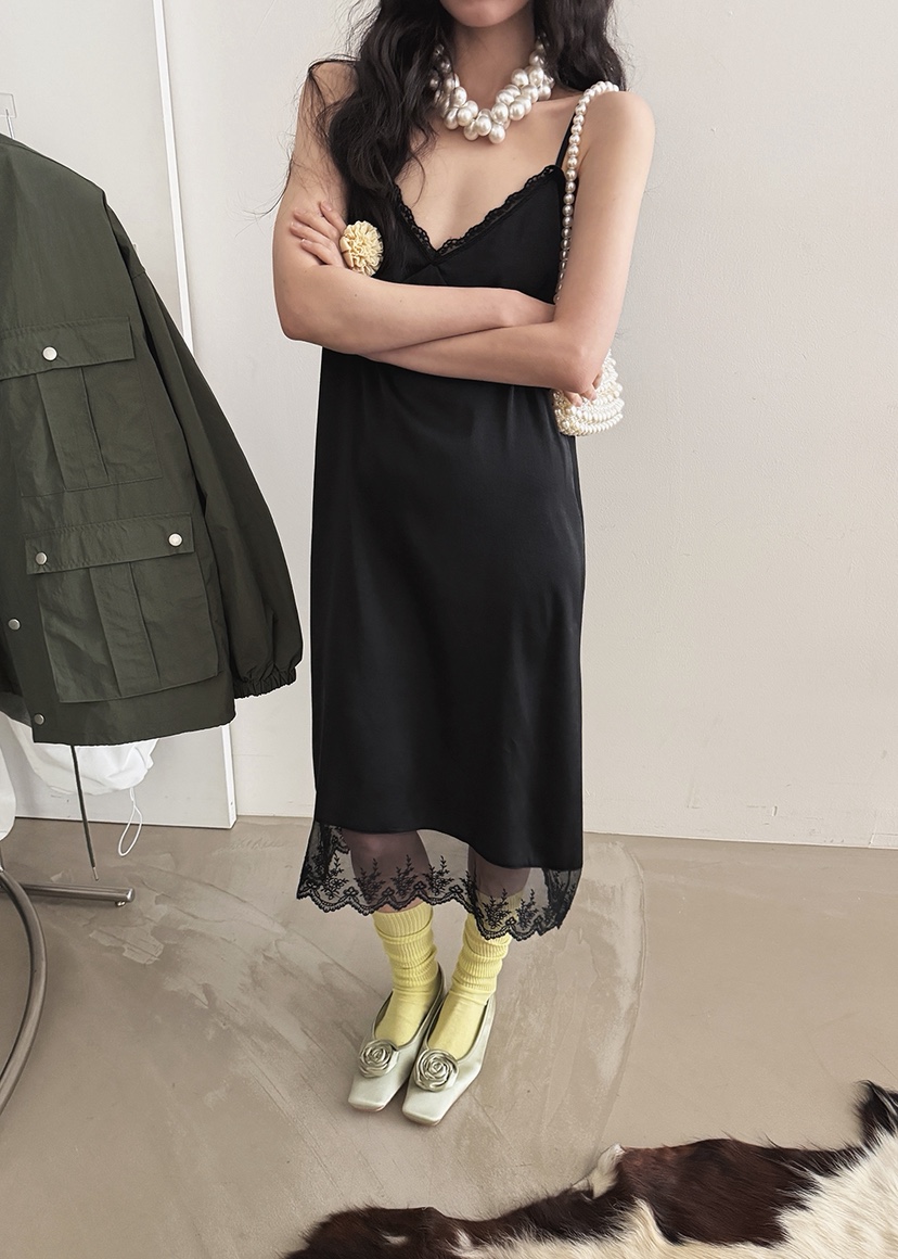 AMOOD韓國直郵女士新款推薦休閑人氣職業時尚26春夏連衣裙AMOOD連衣裙