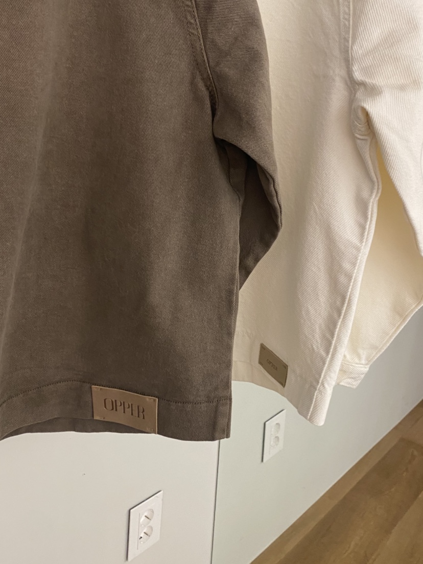 OP PER東大門實拍女裝新品熱賣時尚26春夏休閑職業人氣夾克OPPER-simplebeige夾克