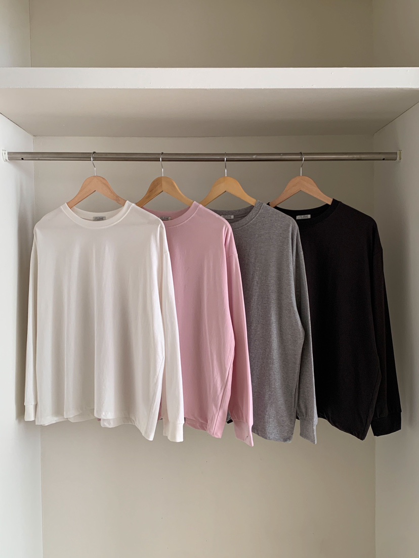 FORMSTUDIO韓國代購女裝新品26春夏熱賣推薦長袖T恤喇叭形FORMSTUDIO長袖T恤圖色3左三色