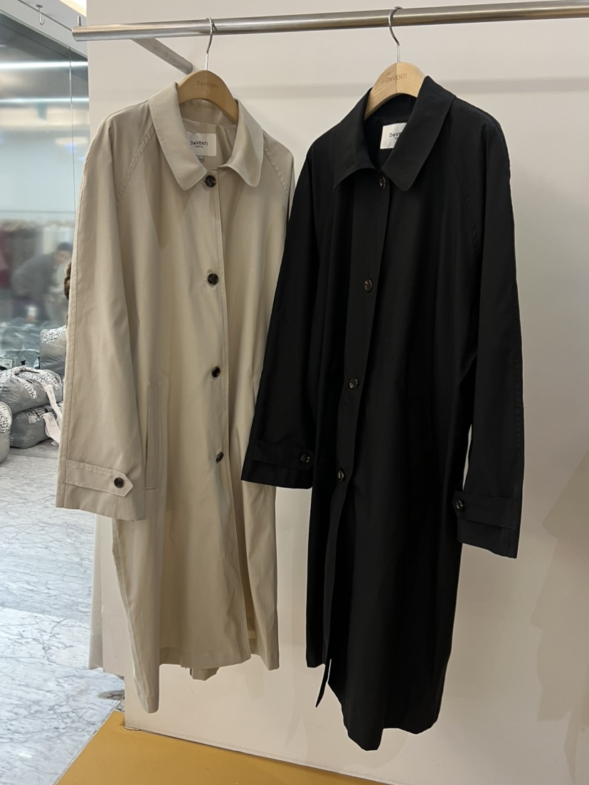 DE VENTI東大門代購女裝新款26春夏人氣職業推薦長款風衣DE VENTI長款風衣
