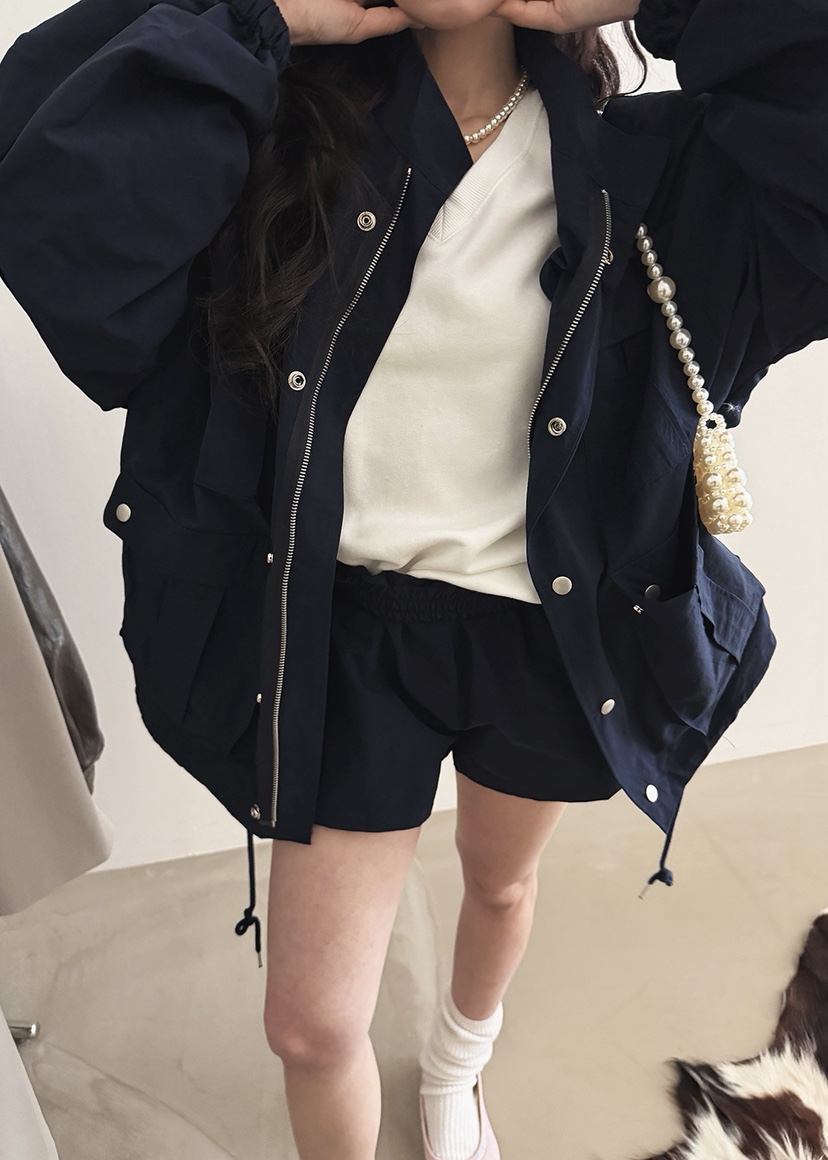 AMOOD韓國代購女士新品時尚26春夏推薦熱賣人氣職業真品夾克AMOOD夾克