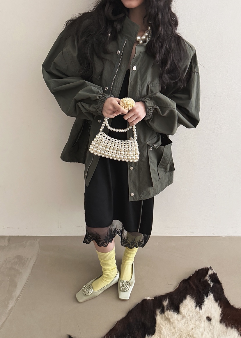 AMOOD韓國代購女士新品時尚26春夏推薦熱賣人氣職業真品夾克AMOOD夾克