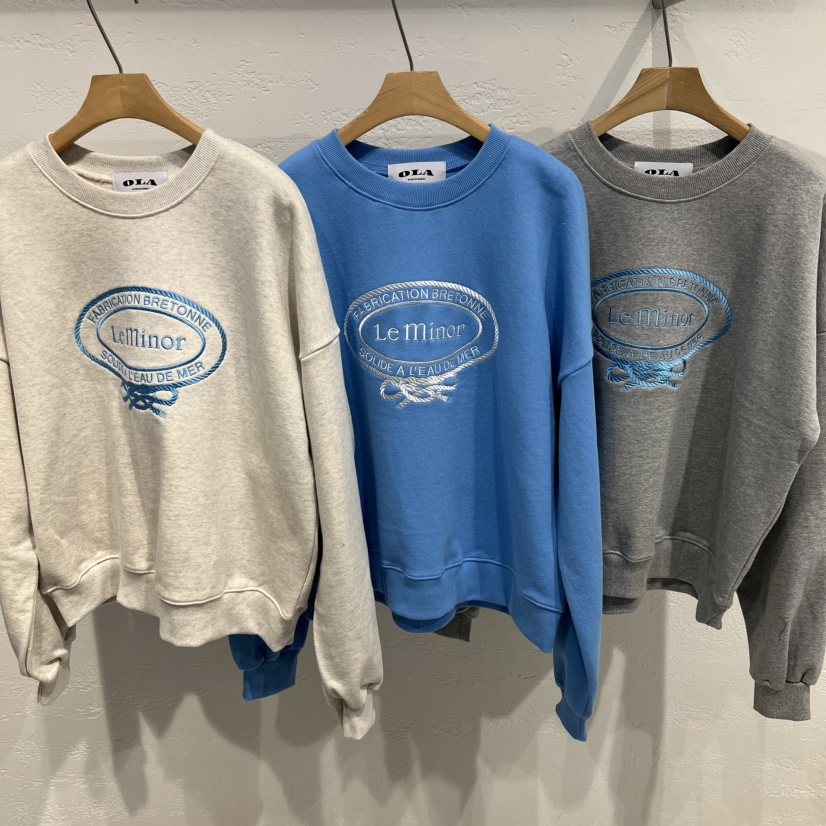 OLA韓國代購女裝新品26春夏推薦職業時尚熱賣休閑真品衛衣mellor/OLA衛衣