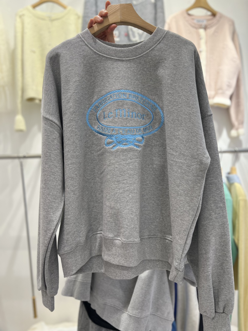 OLA韓國代購女裝新品26春夏推薦職業時尚熱賣休閑真品衛衣mellor/OLA衛衣圖色3