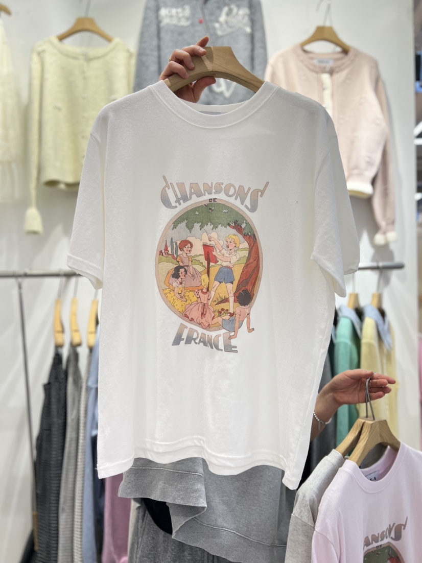 OLA東大門直郵女裝新品熱賣職業推薦真品休閑26春夏人氣T恤mellor/OLAT恤圖色1