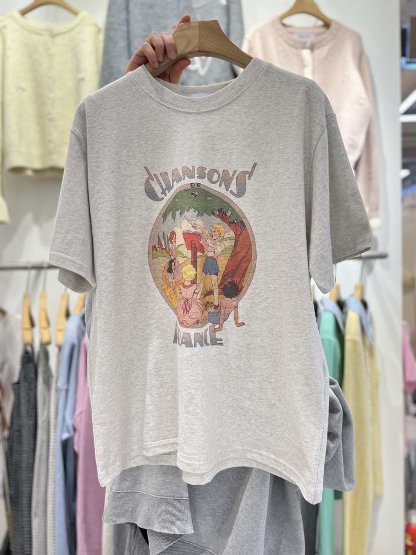 OLA東大門直郵女裝新品熱賣職業推薦真品休閑26春夏人氣T恤mellor/OLAT恤圖色3