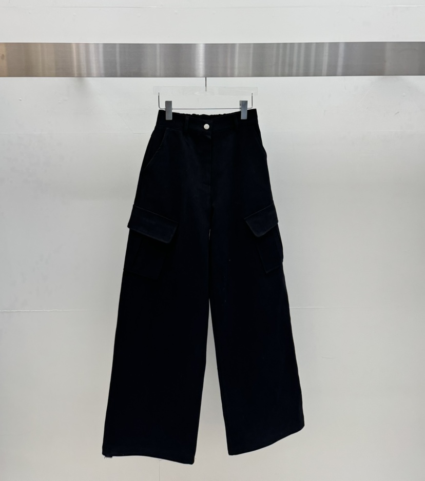 AMOOD韓國直郵女裝新品職業休閑時尚熱賣26春夏休閑褲口袋AMOOD休閑褲圖色4