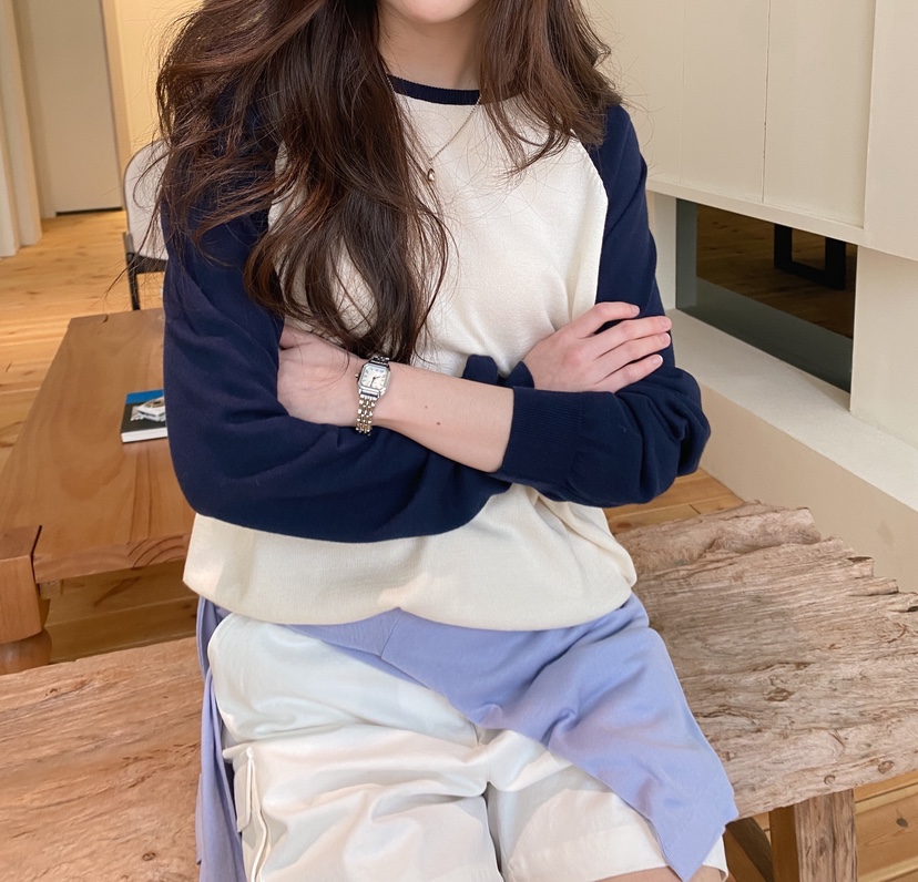 ERUME韓國代購女士新品推薦時尚休閑人氣26春夏熱賣針織衫ERUME針織衫