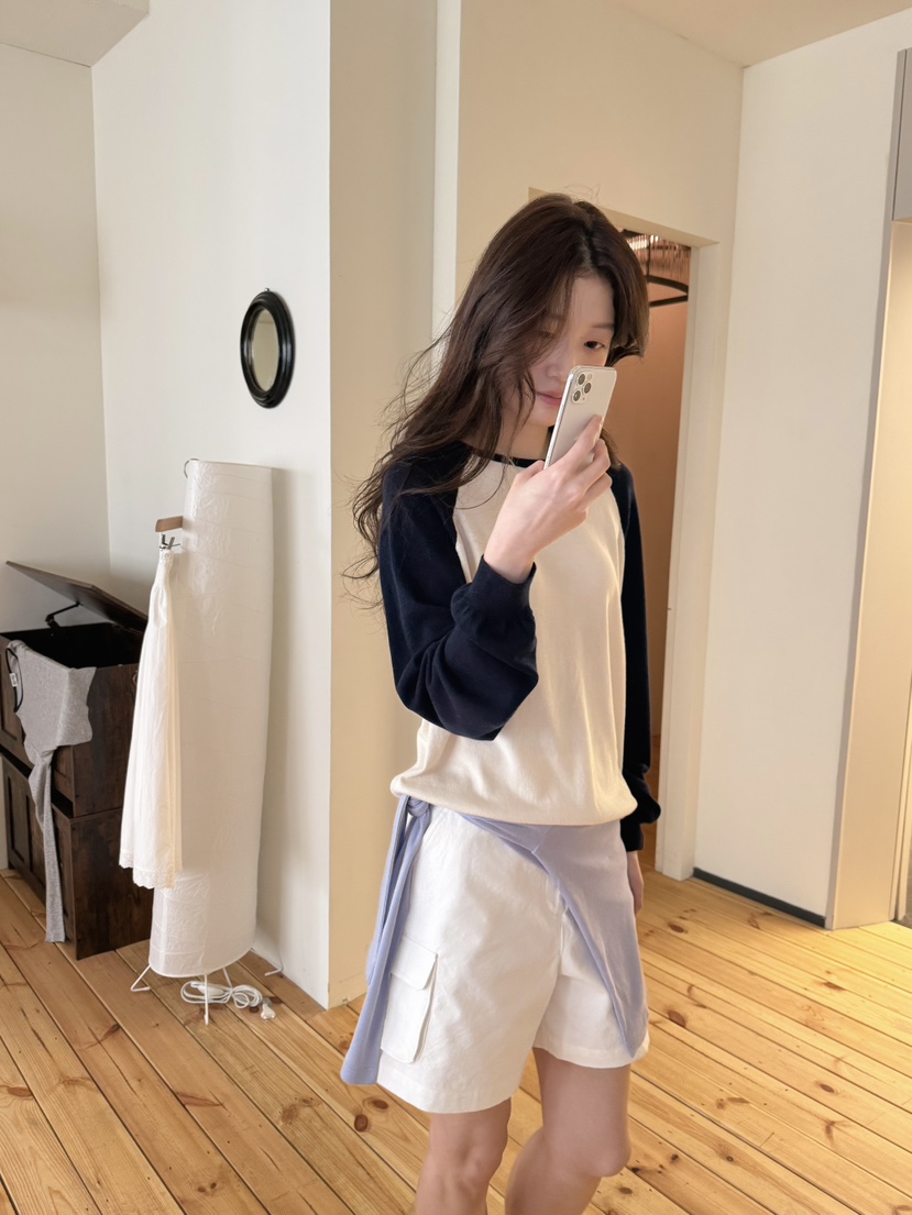 ERUME韓國代購女士新品推薦時尚休閑人氣26春夏熱賣針織衫ERUME針織衫