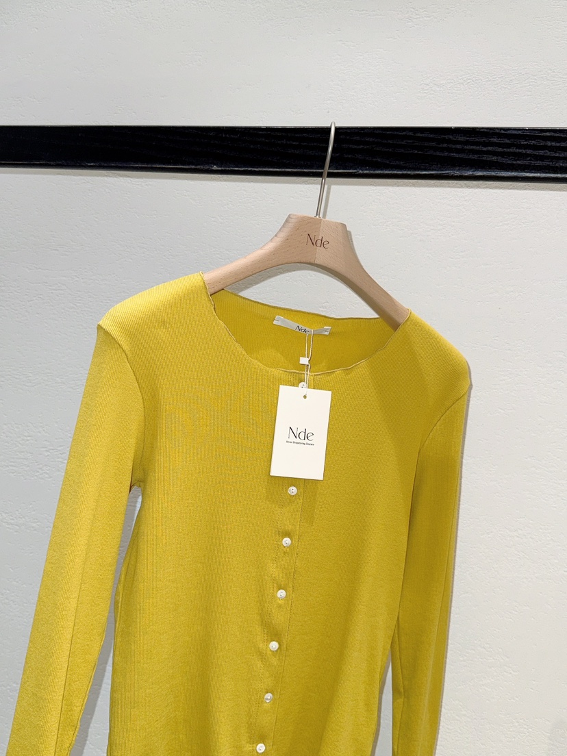 NDE東大門直郵女士新款時尚推薦休閑熱賣26春夏真品長袖T恤BOHEME_NDE長袖T恤