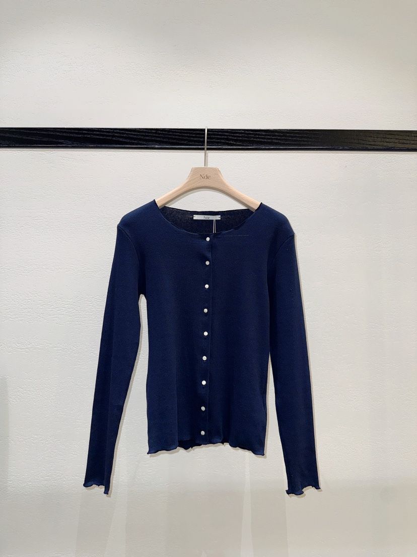 NDE東大門直郵女士新款時尚推薦休閑熱賣26春夏真品長袖T恤BOHEME_NDE長袖T恤圖色2