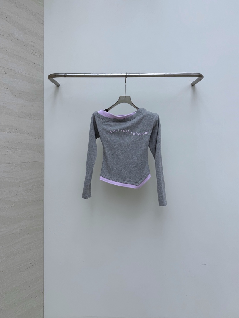 AB東大門實拍女士新款真品人氣時尚休閑26春夏推薦長袖T恤AB長袖T恤圖色2