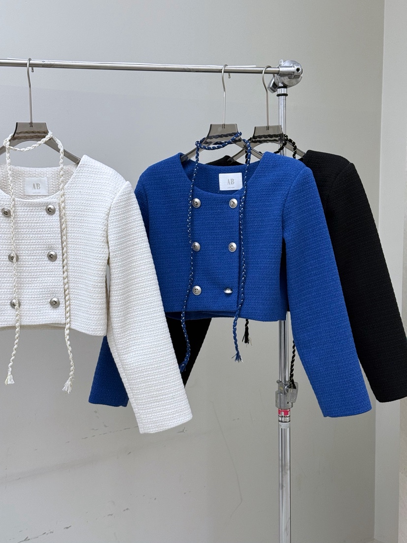 AB東大門實拍女裝新款時尚真品人氣熱賣休閑夾克含脖帶雙層AB夾克