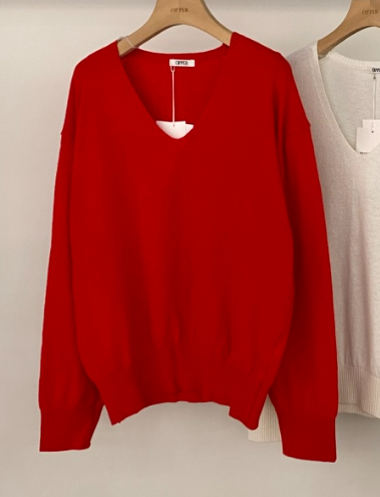 OP PER東大門直郵女士新款人氣時尚26春夏休閑推薦針織衫OPPER-simplebeige針織衫圖色3