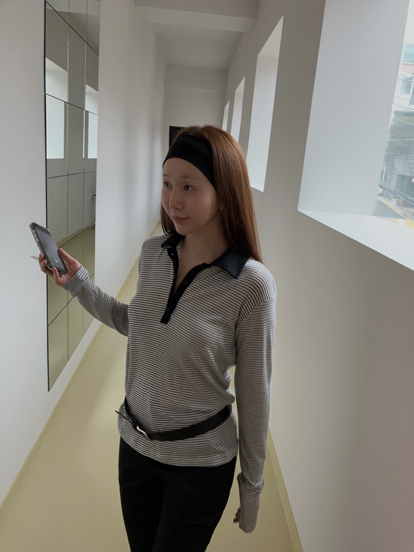 MADE-P東大門直郵女裝新款休閑推薦職業26春夏真品長袖T恤MADE-P長袖T恤