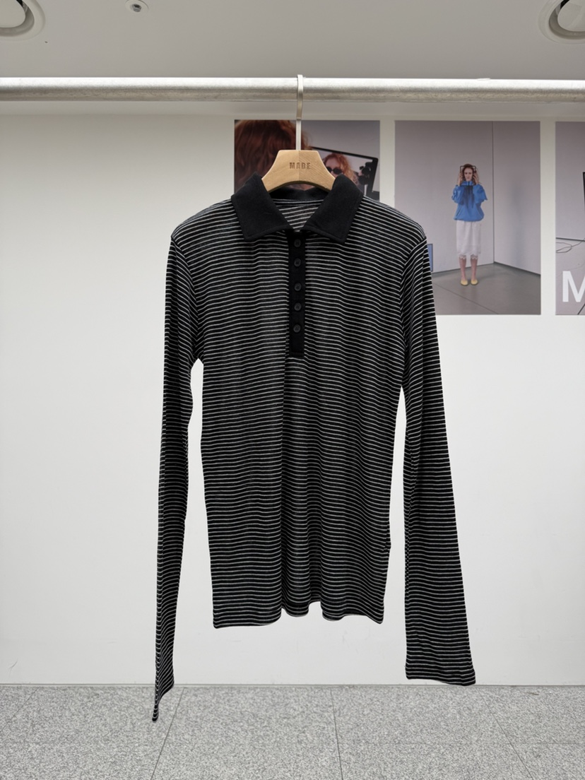 MADE-P東大門直郵女裝新款休閑推薦職業26春夏真品長袖T恤MADE-P長袖T恤圖色2