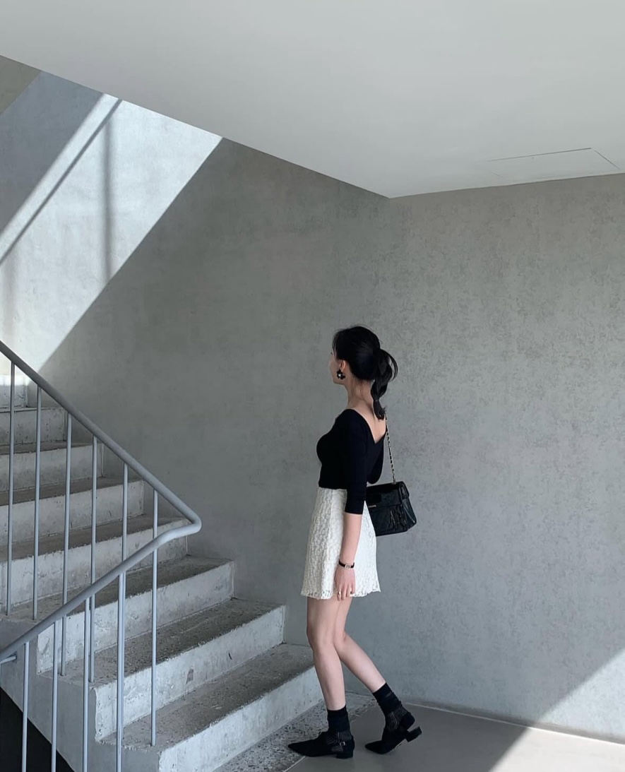 THE LOW東大門代購女裝新款推薦時尚真品休閑熱賣職業短裙THE LOW短裙