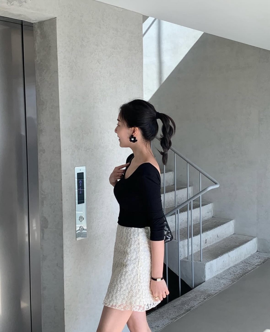 THE LOW東大門代購女裝新款推薦時尚真品休閑熱賣職業短裙THE LOW短裙