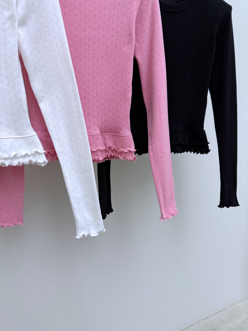 AB韓國直郵女裝新品職業時尚熱賣真品人氣休閑推薦長袖T恤AB長袖T恤