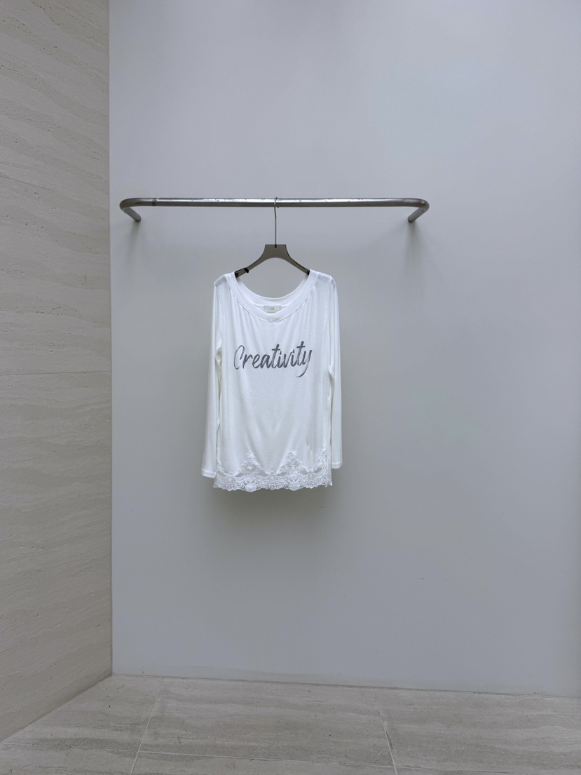 AB韓國直郵女裝新品職業26春夏熱賣推薦休閑人氣真品長袖T恤AB長袖T恤圖色1