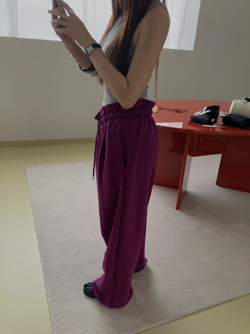 MADE-P東大門代購女士新款真品熱賣推薦休閑人氣26春夏休閑褲MADE-P休閑褲