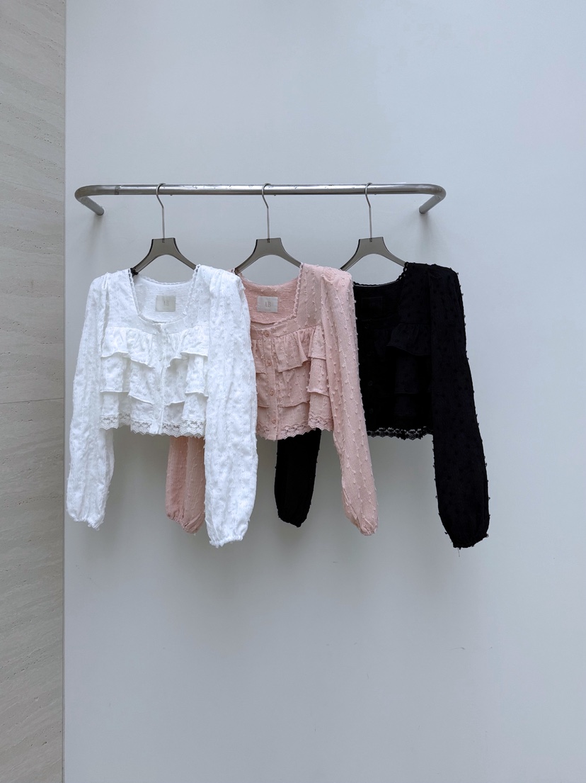 AB東大門實拍女裝新款人氣時尚職業26春夏真品襯衫蕾絲衫AB襯衫/蕾絲衫