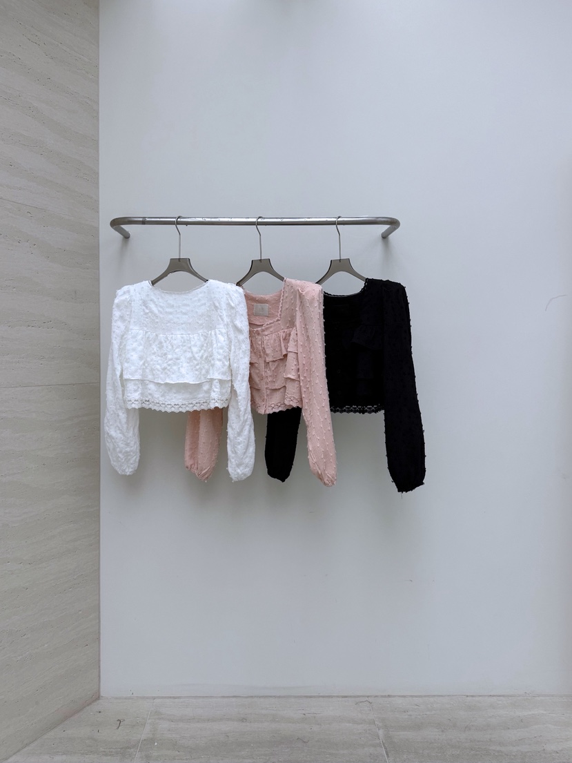 AB東大門實拍女裝新款人氣時尚職業26春夏真品襯衫蕾絲衫AB襯衫/蕾絲衫