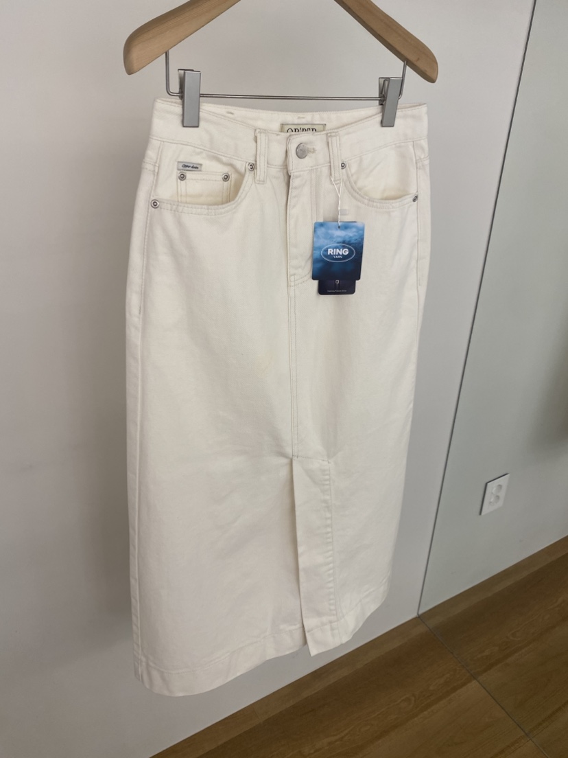 OP PER韓國代購女裝新款真品熱賣26春夏人氣休閑推薦長裙OPPER-simplebeige長裙