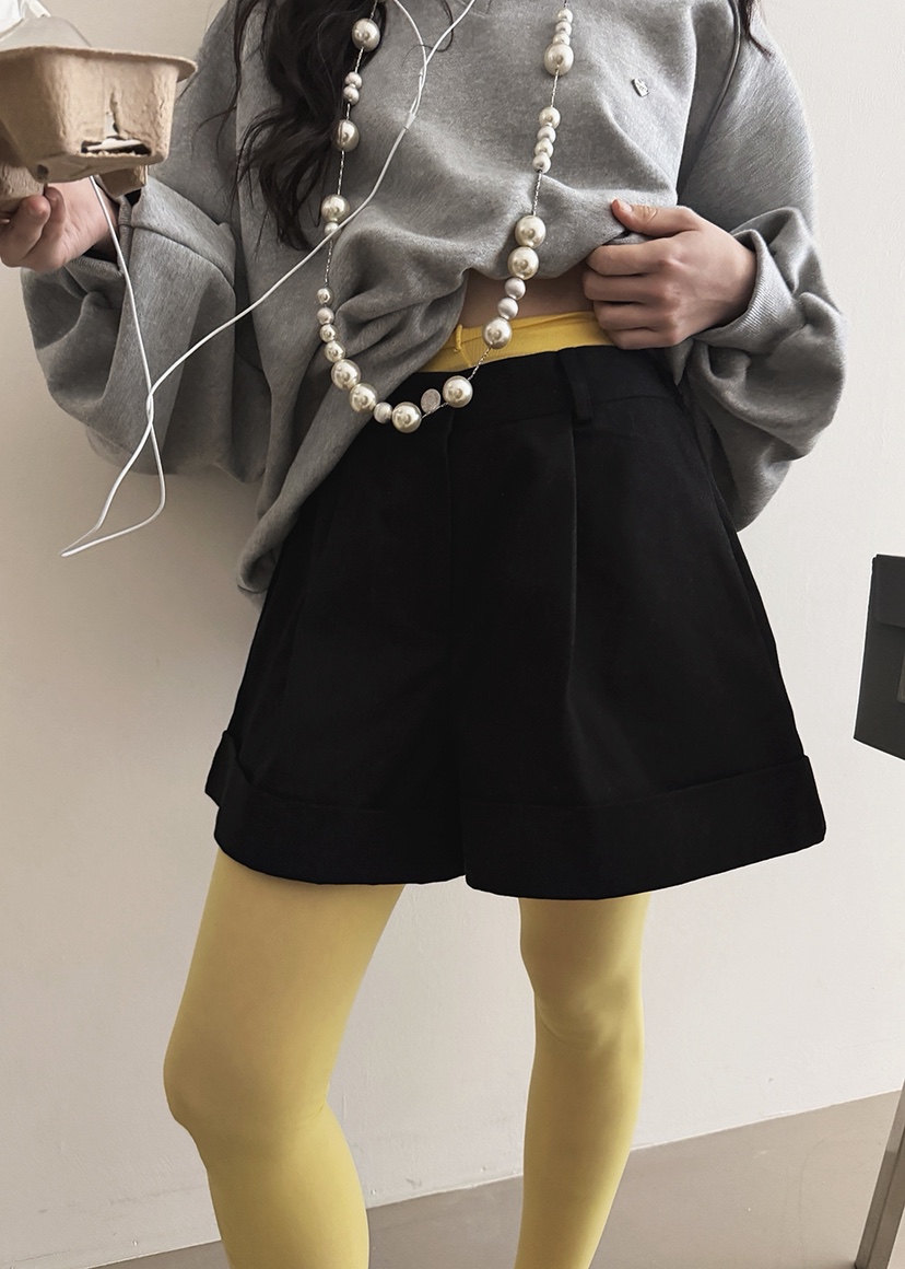 AMOOD東大門直郵女士新品真品休閑26春夏推薦人氣職業短褲AMOOD短褲