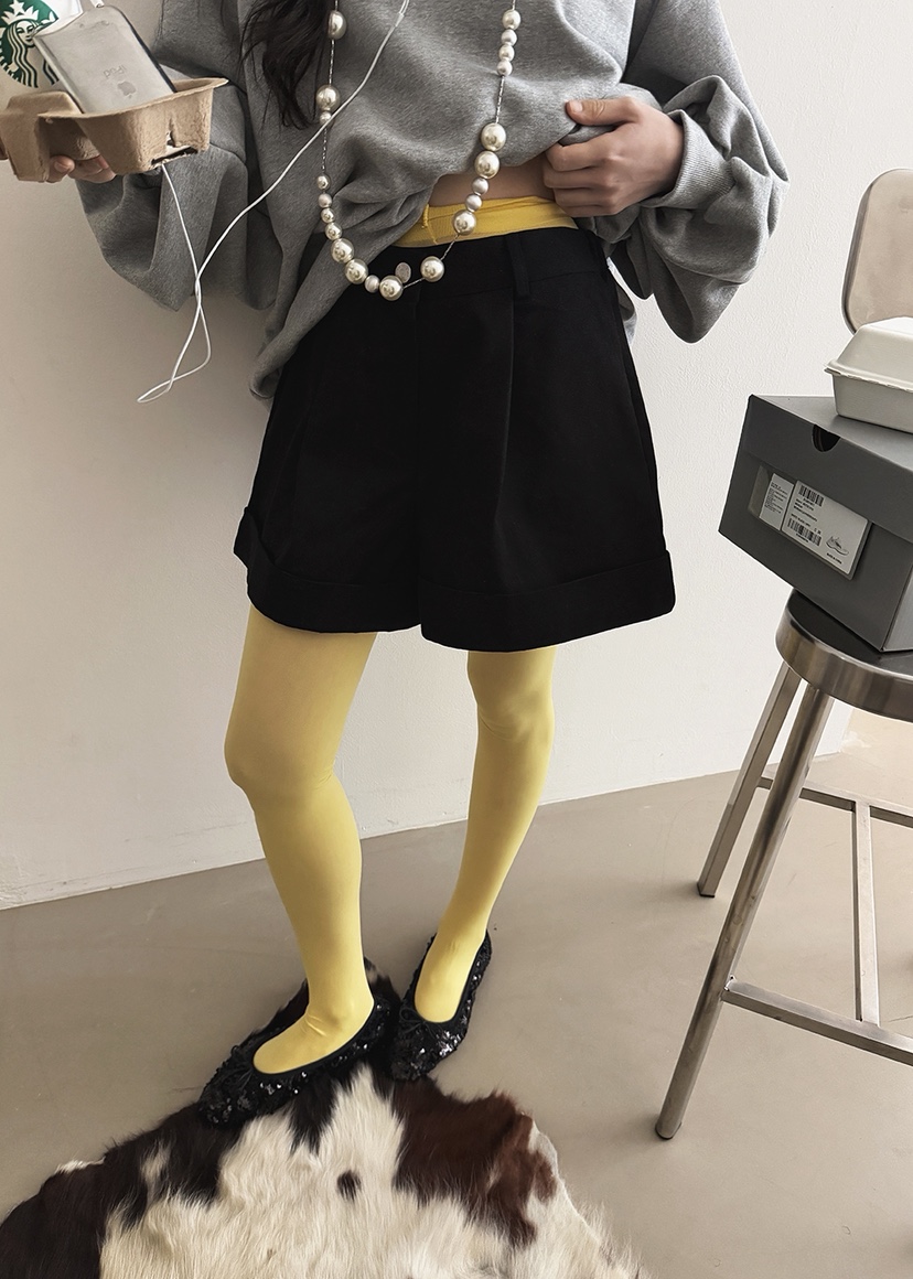 AMOOD東大門直郵女士新品真品休閑26春夏推薦人氣職業短褲AMOOD短褲