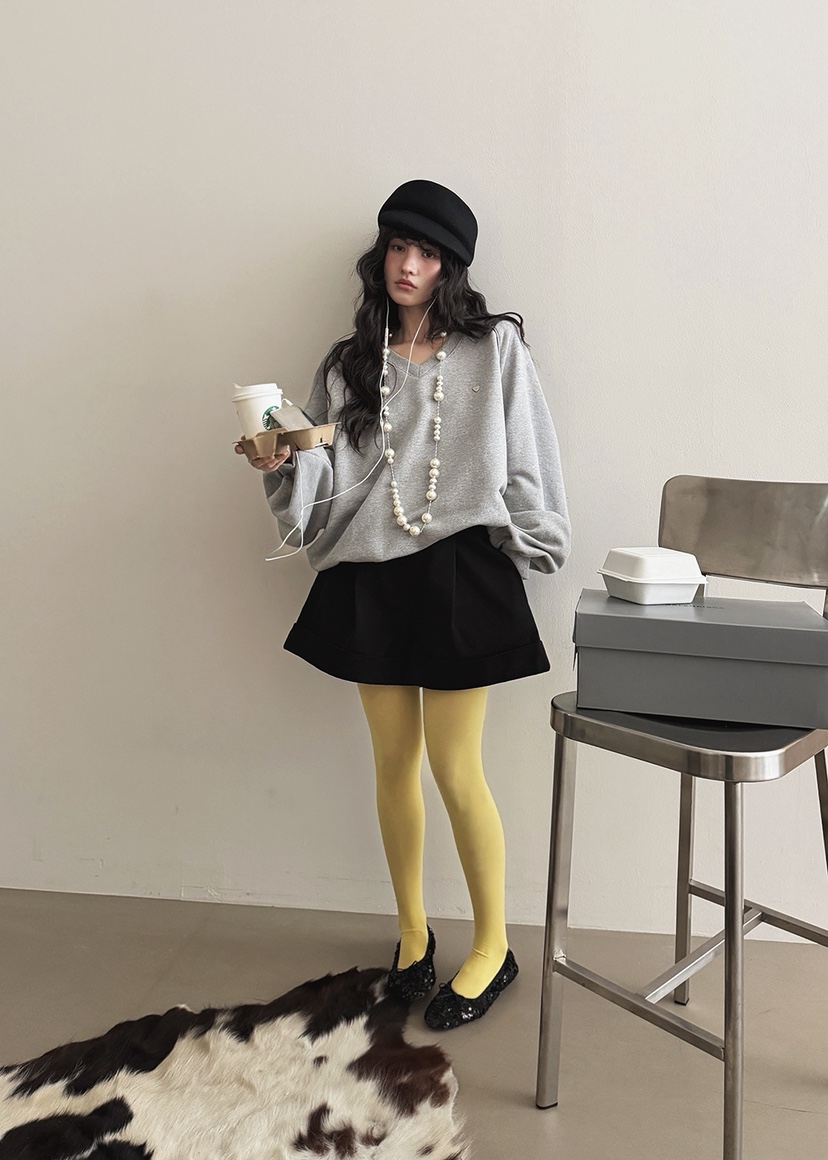 AMOOD東大門直郵女士新品真品休閑26春夏推薦人氣職業短褲AMOOD短褲