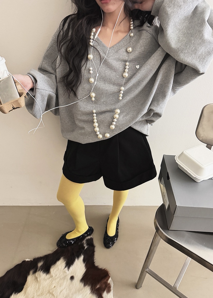 AMOOD東大門直郵女士新品真品休閑26春夏推薦人氣職業短褲AMOOD短褲