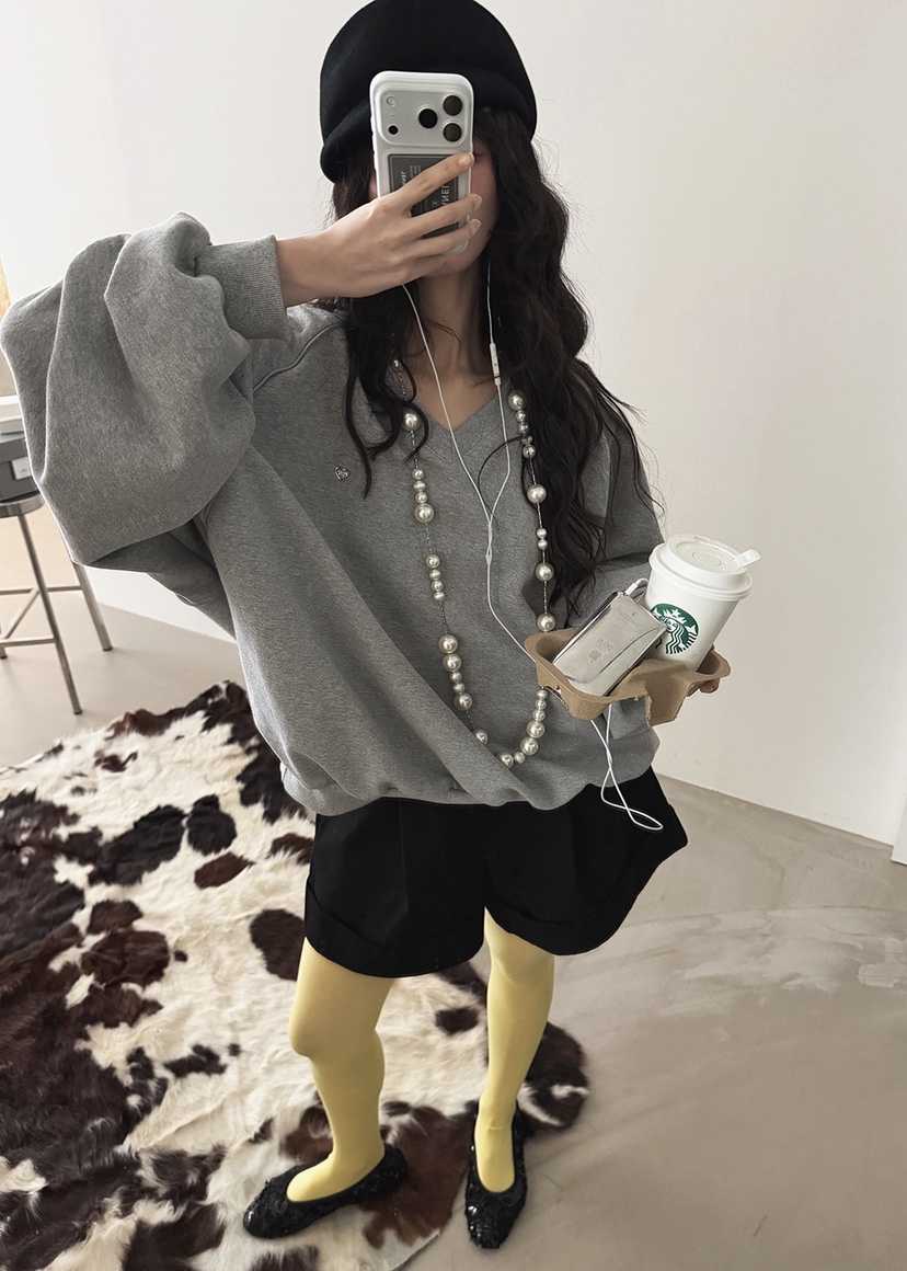 AMOOD東大門直郵女士新品真品休閑26春夏推薦人氣職業短褲AMOOD短褲