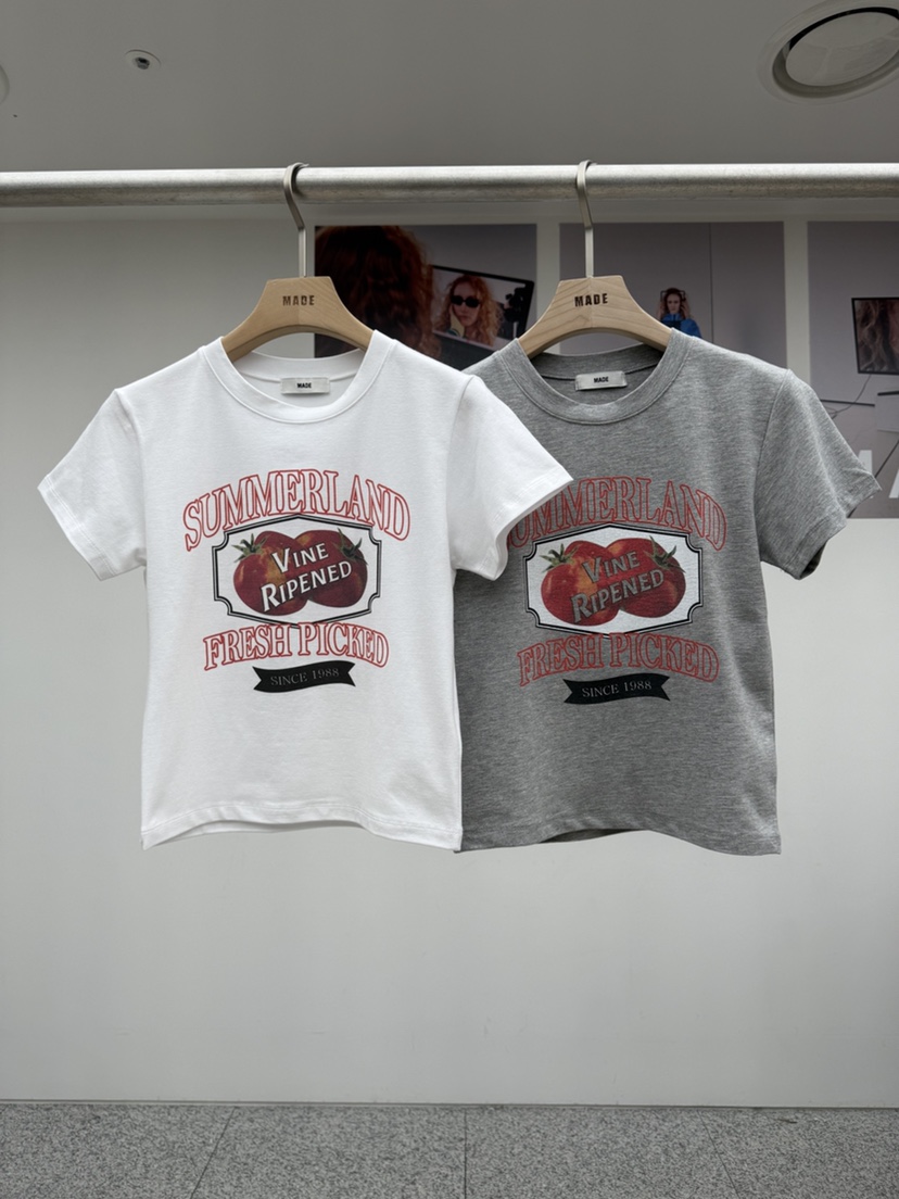 MADE-P韓國代購女士新品時尚26春夏休閑真品職業人氣T恤MADE-PT恤